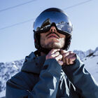 MIGHT VISOR, Titanium Red Matte-Brown Gun Cat 2, hi-res image number null